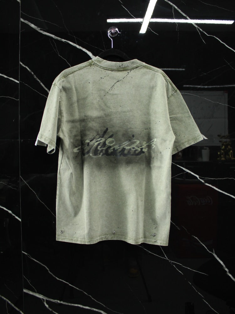 T-shirt TRIPL3 GREEN DEAD