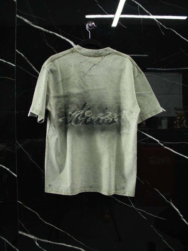 T-shirt TRIPL3 GREEN DEAD