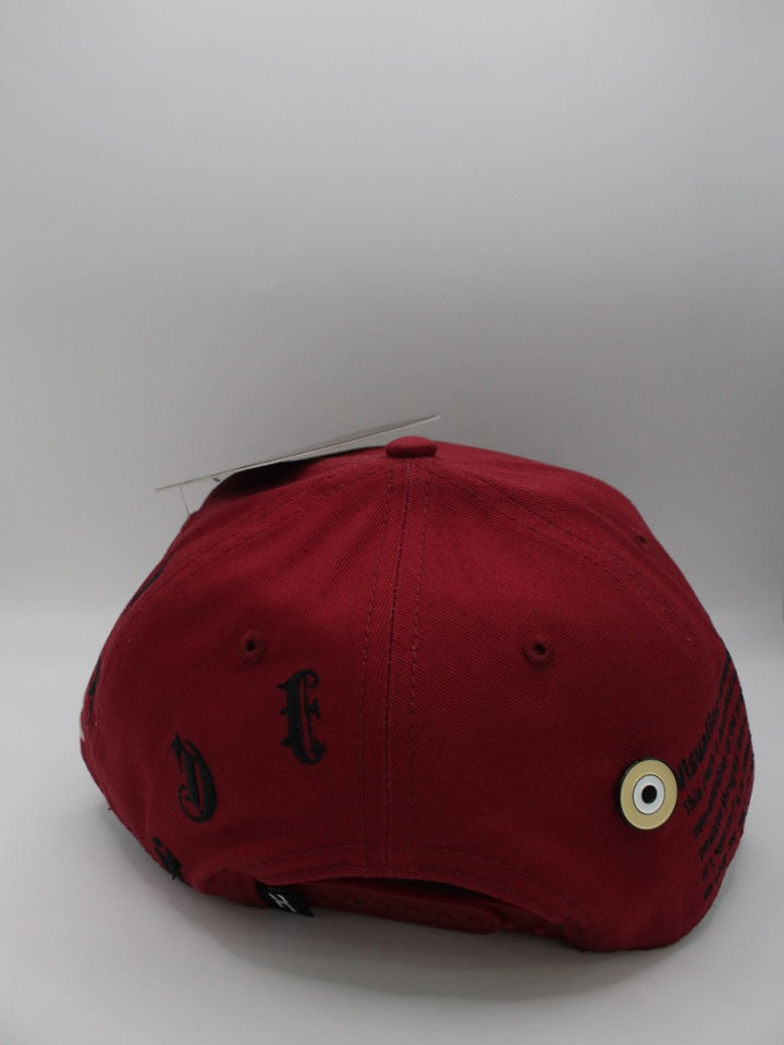 444 Burgundy/Black