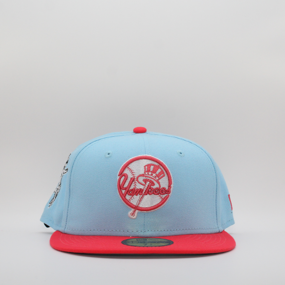 NY Yankees LOGO BLUE/PINK Angel