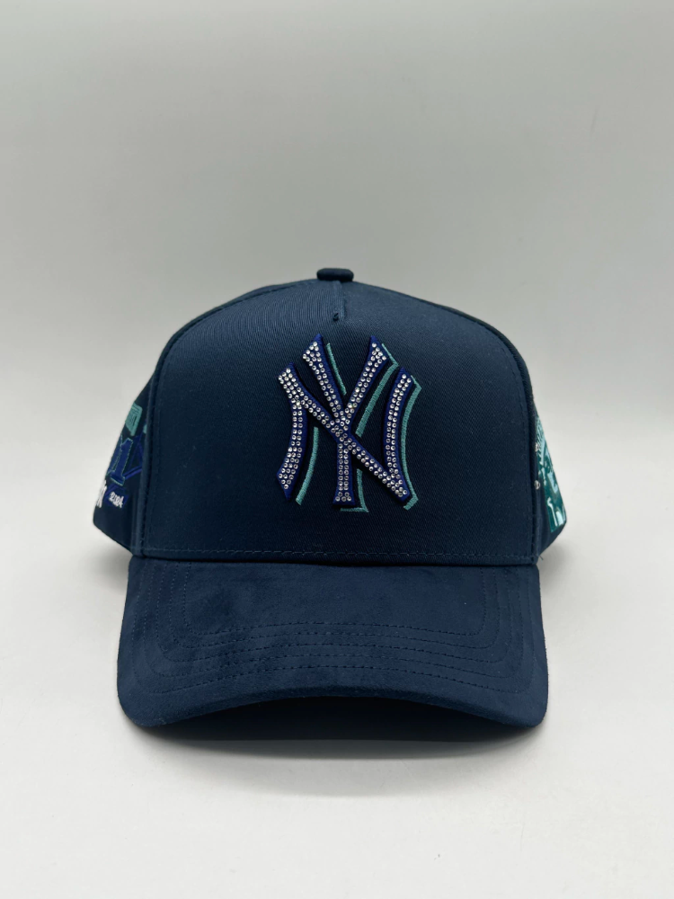 NY CRYSTAL BLUE KEVIN HATS
