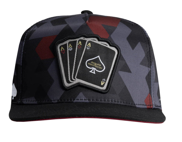 POKER CAMO RED