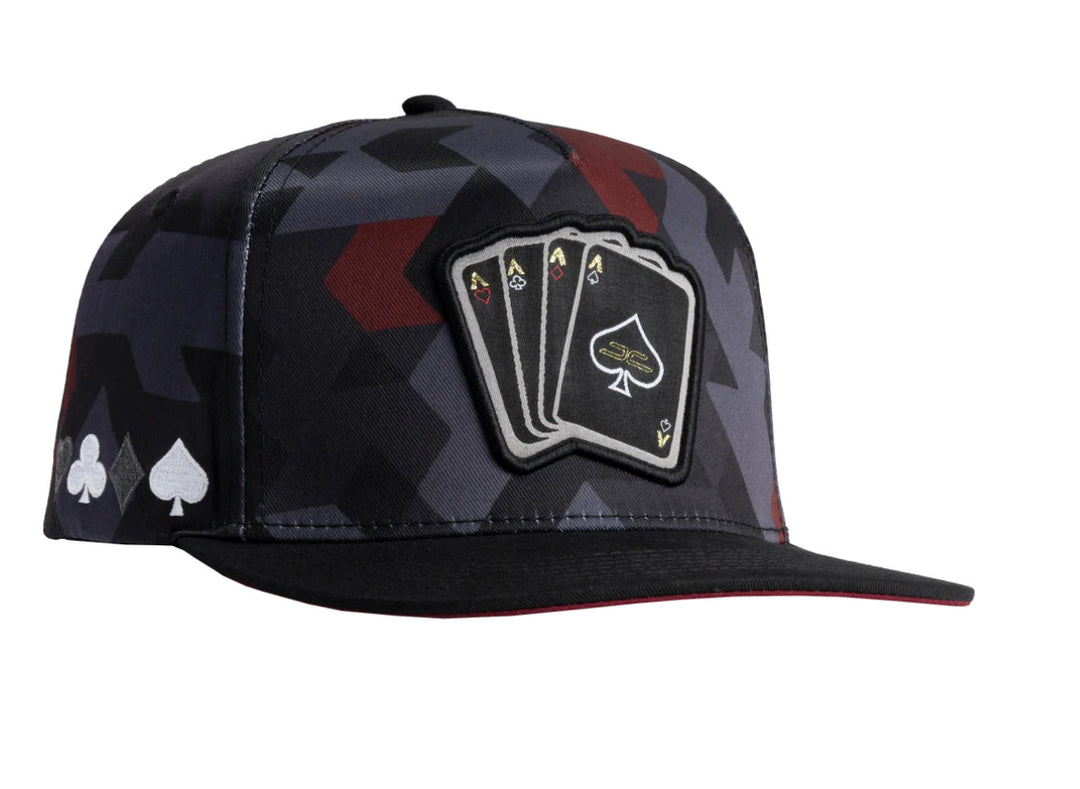 POKER CAMO RED