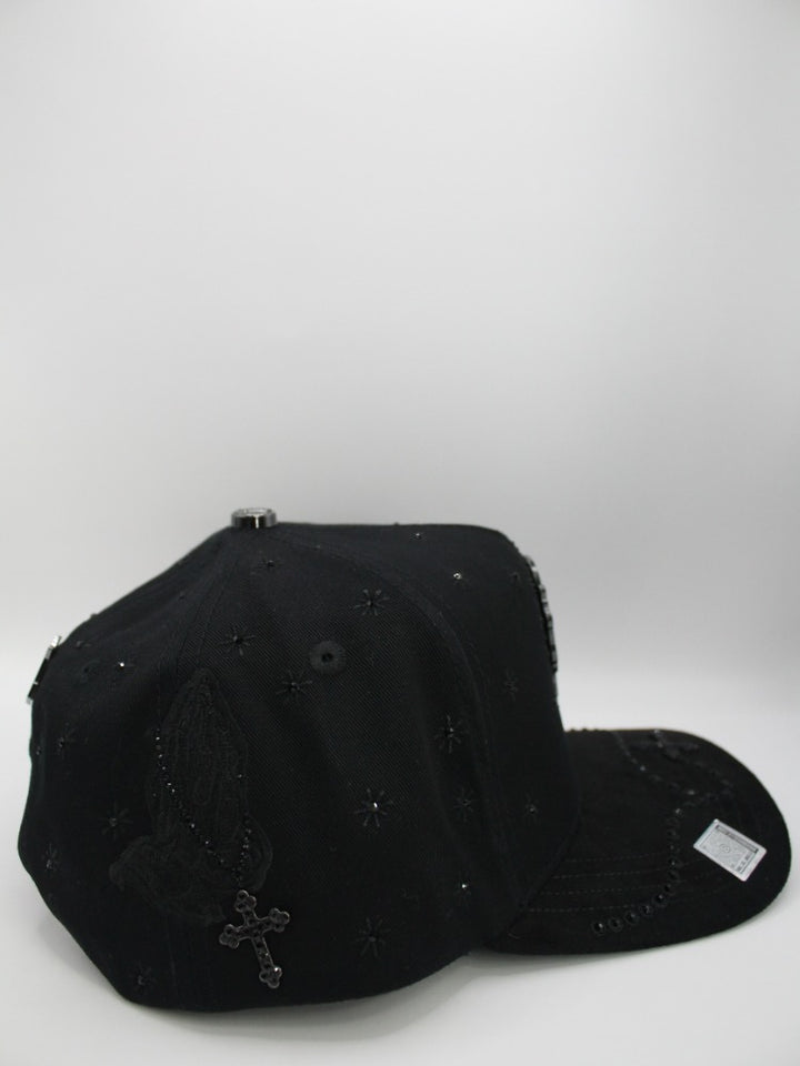 SAN JUDAS CRYSTAL TOTAL BLACK