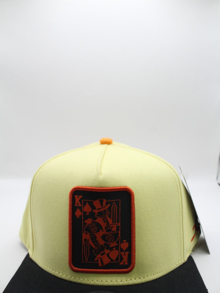 KING CARD YELLOW BLACK
