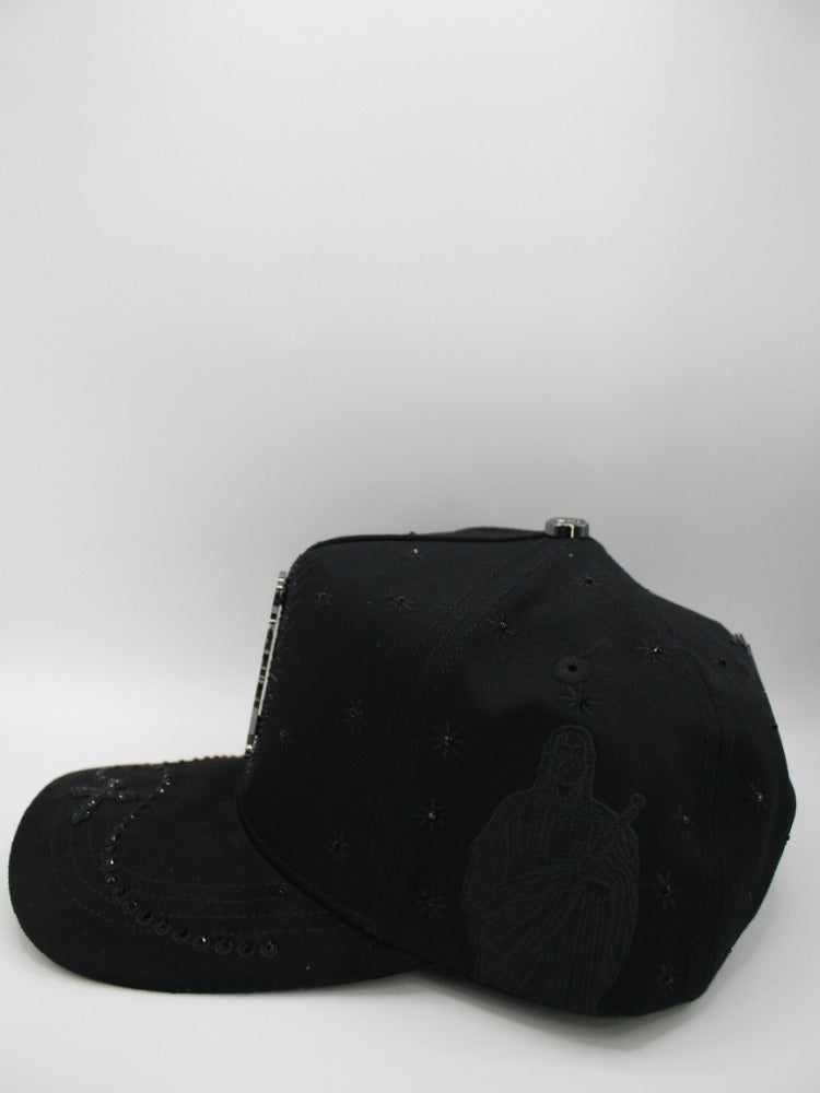 SAN JUDAS CRYSTAL TOTAL BLACK
