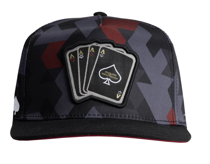 POKER CAMO RED