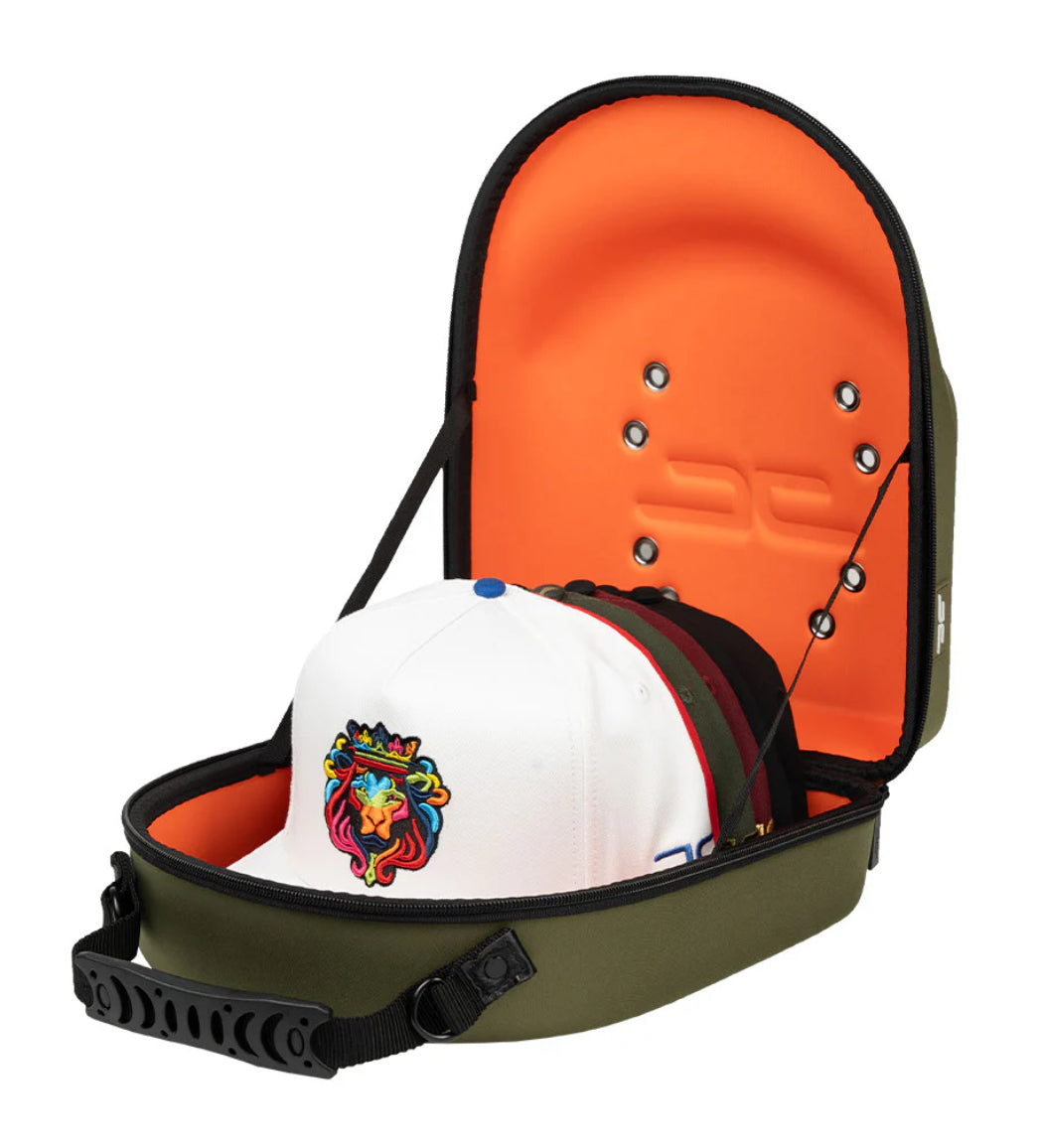 CAP CARRIER JC GREEN/ORANGE
