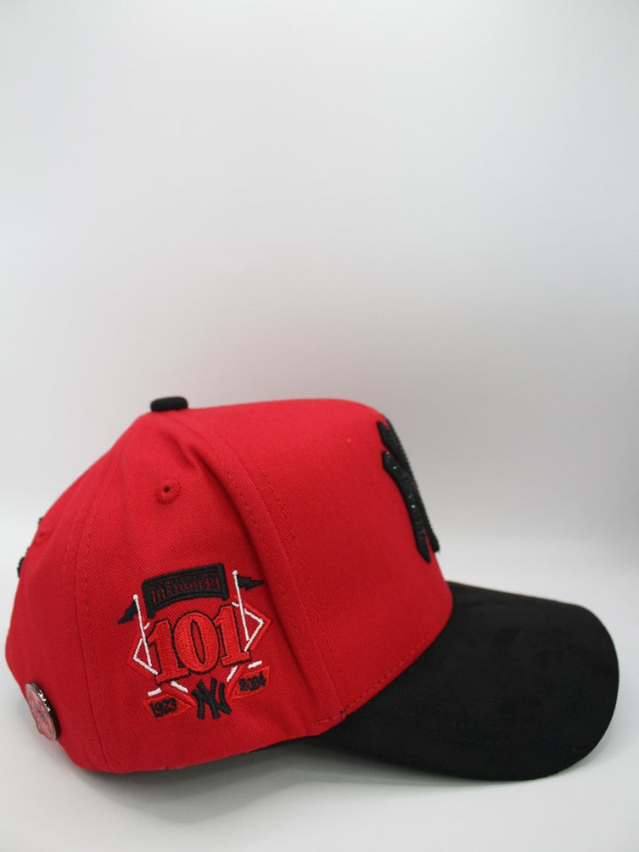KEVIN HATS BLACK AND RED