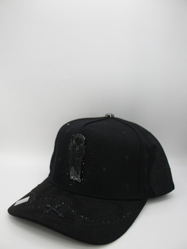 SAN JUDAS CRYSTAL TOTAL BLACK