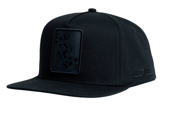 KING CARD BLACK ON BLACK