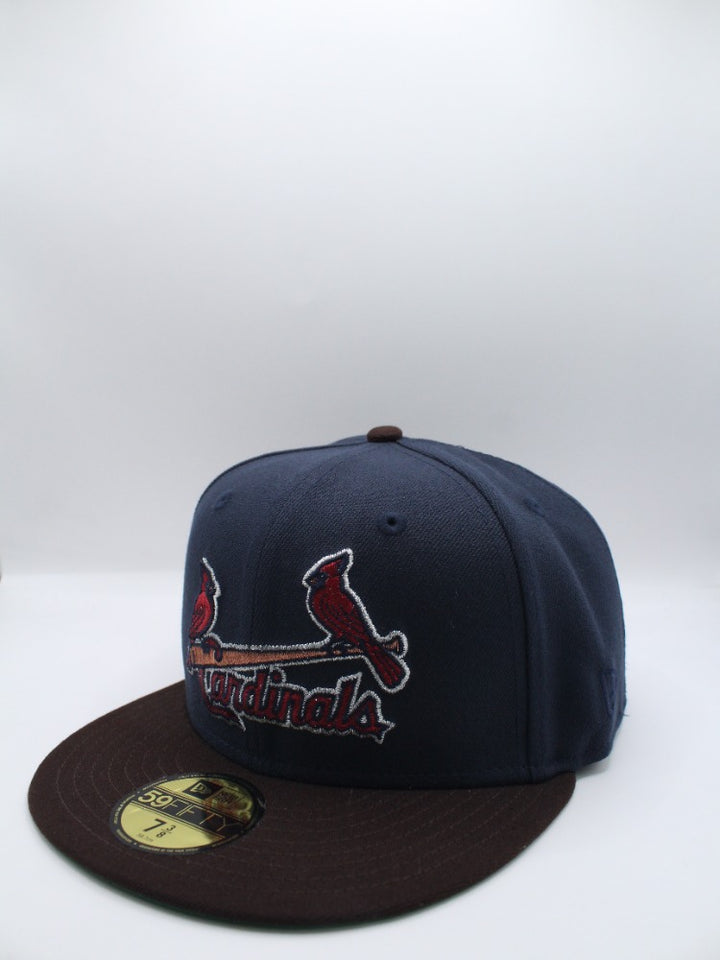 CARDINALS FINAL SEASON 2005 NAVY/BROWN