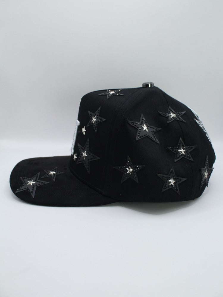 H STAR BLACK WHITE