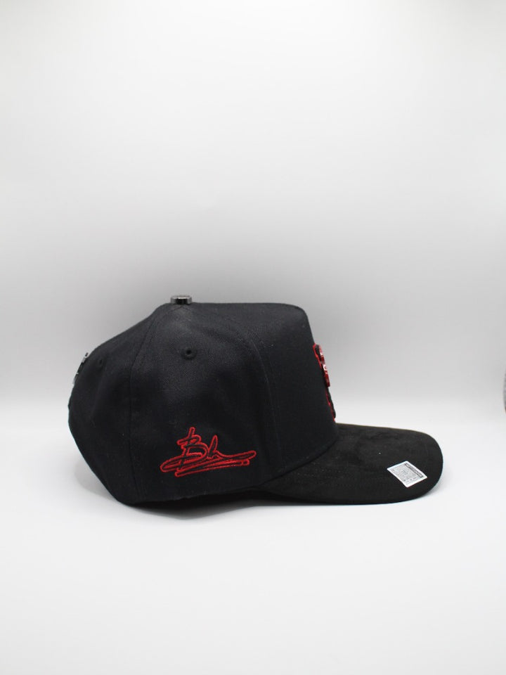 LA SOMBRERO BLACK  RED