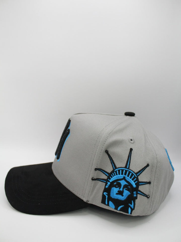 KEVIN HATS BLUE GRAY