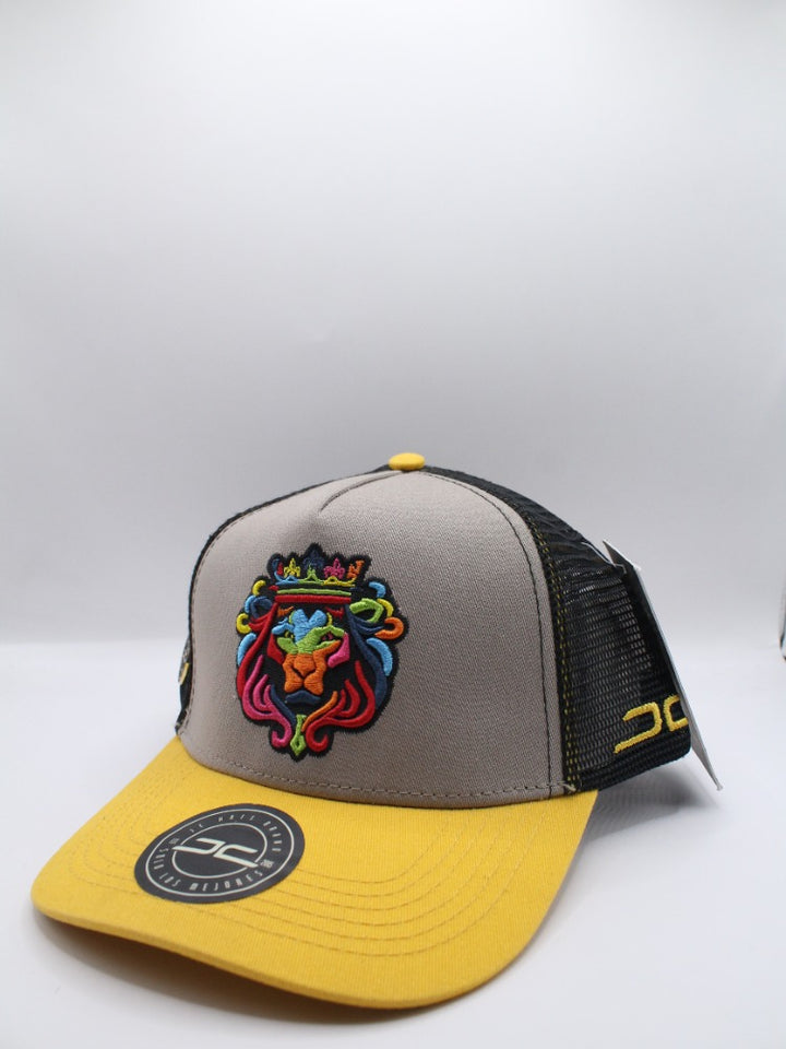 REY COLORES CURVED MESH GRAY YELLOW