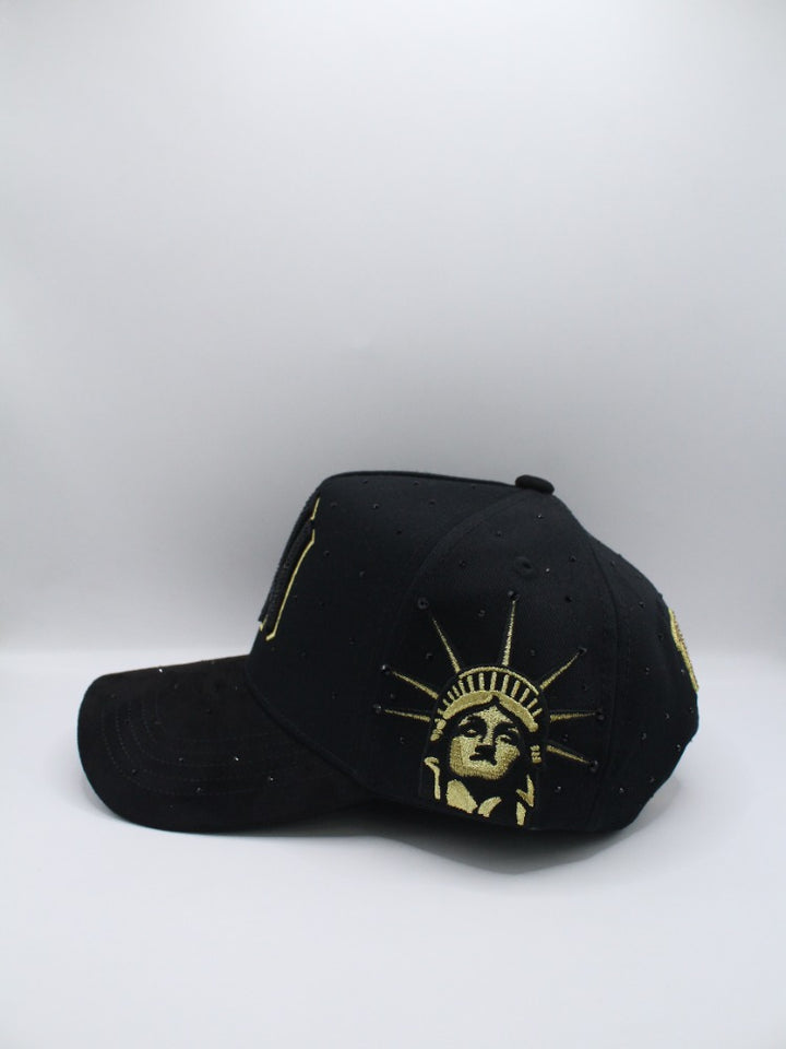 NEW YORK CRYSTAL GOLD KEVIN HATS