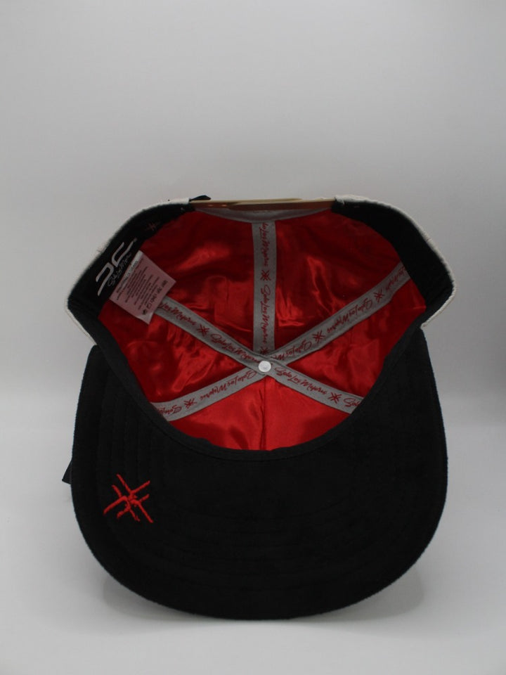 HAPPY FACE XY BEIGE/RED