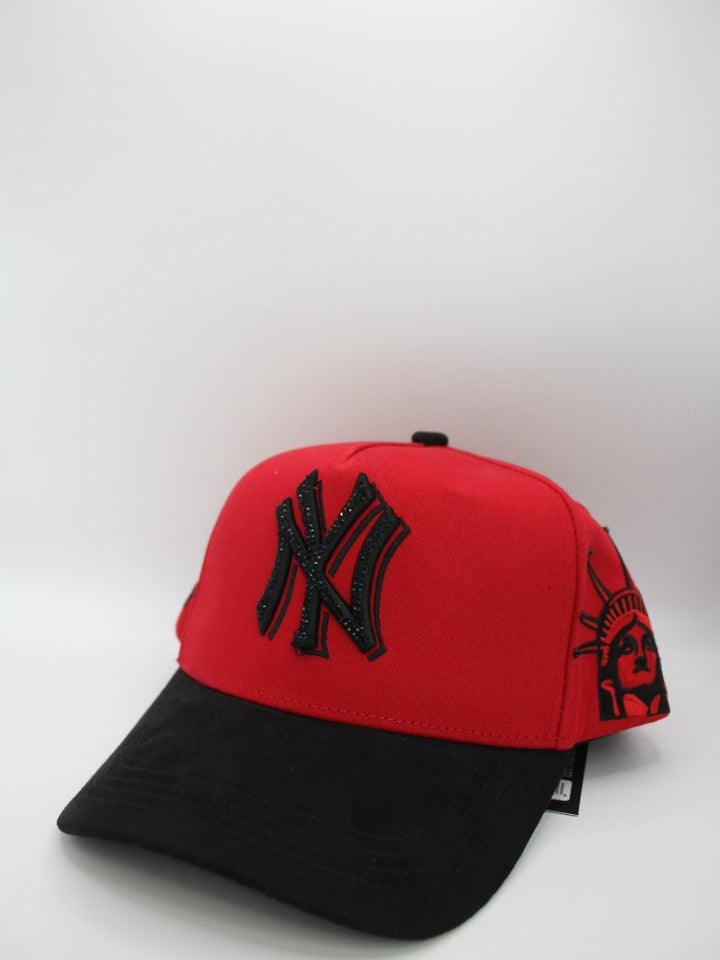 KEVIN HATS BLACK AND RED