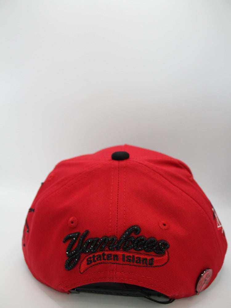 KEVIN HATS BLACK AND RED