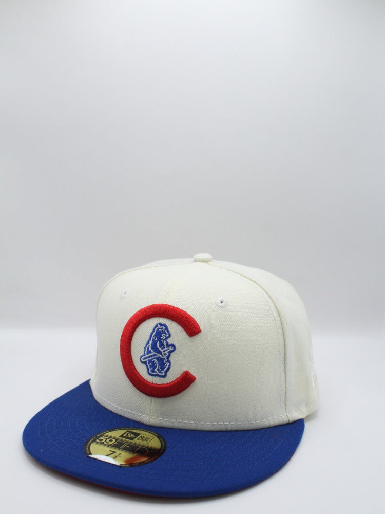 C CHICAGO CUBS WORLD SERIES 1908 BLUE/BEIGE