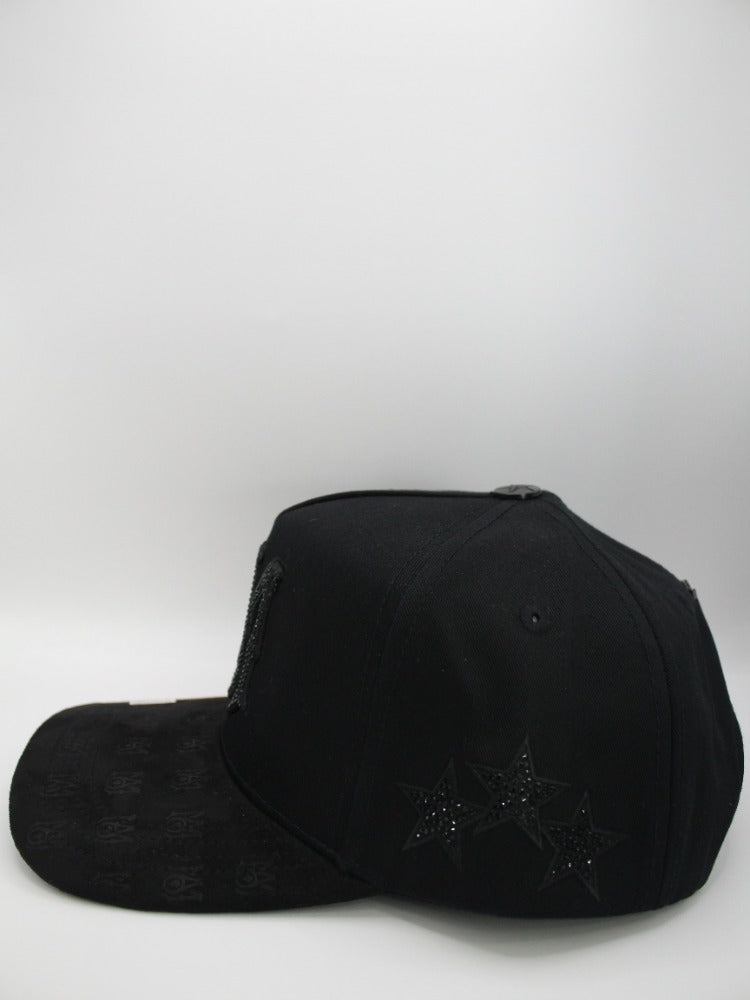 AMIRI CRISTAL BLACK STARS