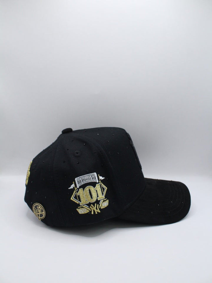 NEW YORK CRYSTAL GOLD KEVIN HATS