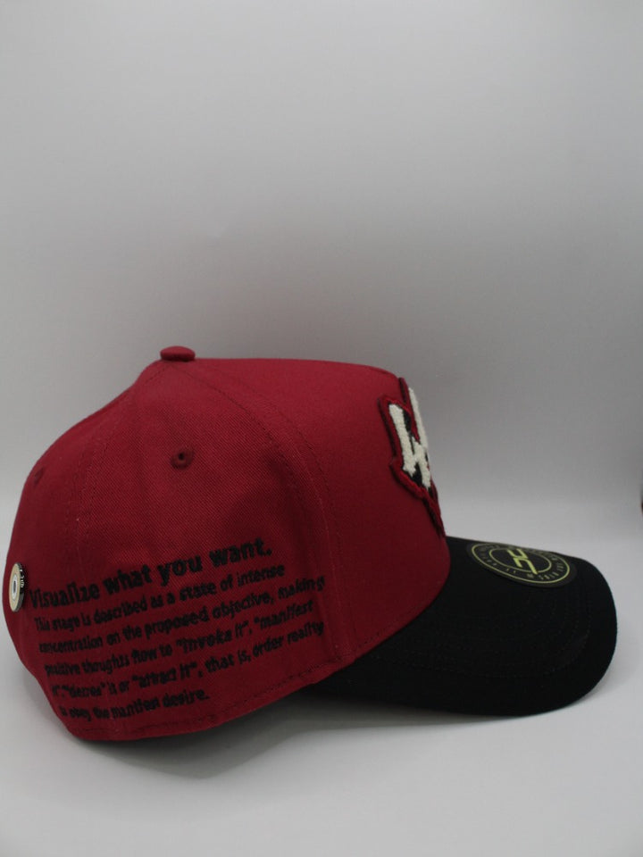 444 Burgundy/Black