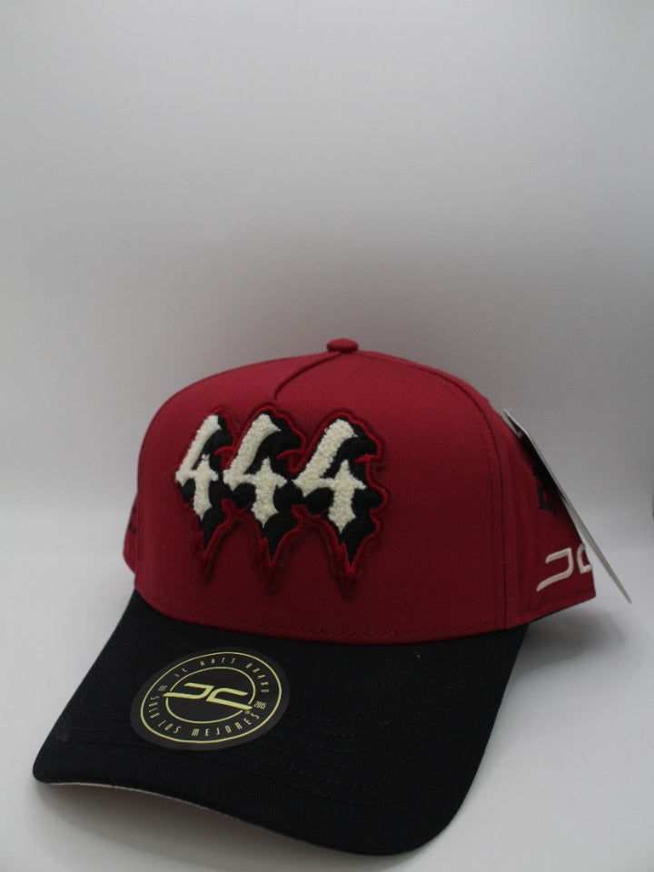 444 Burgundy/Black