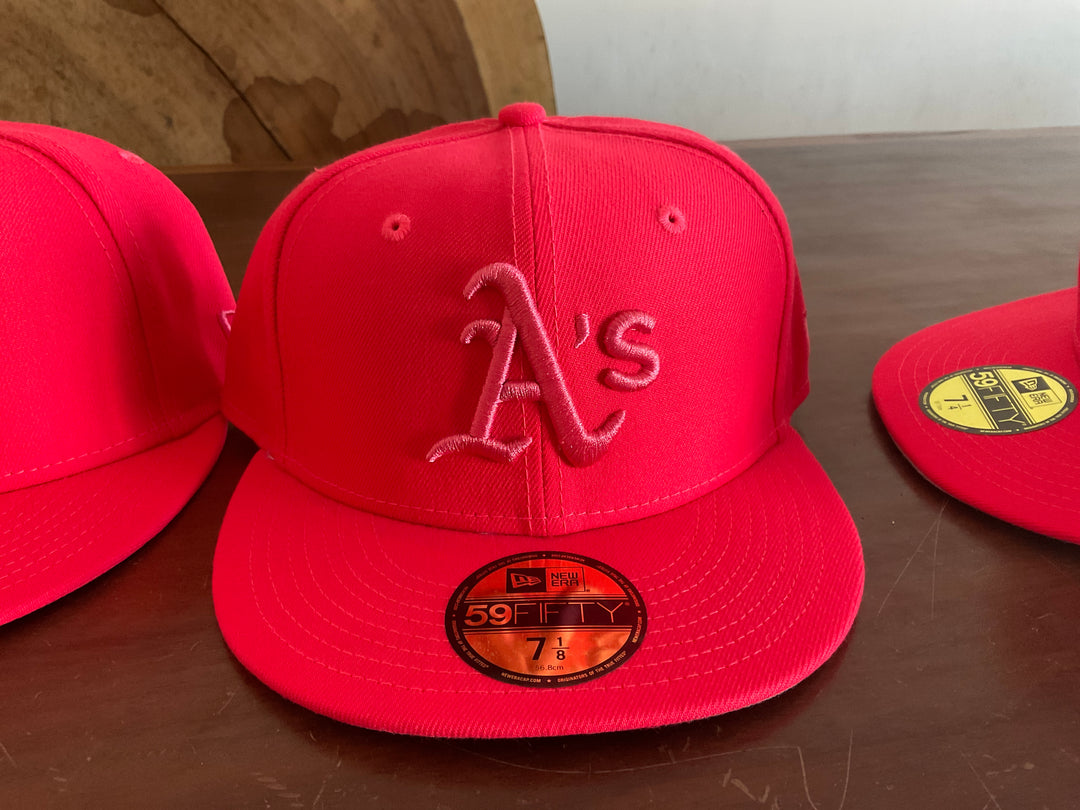 A’s ATHLETICS pink