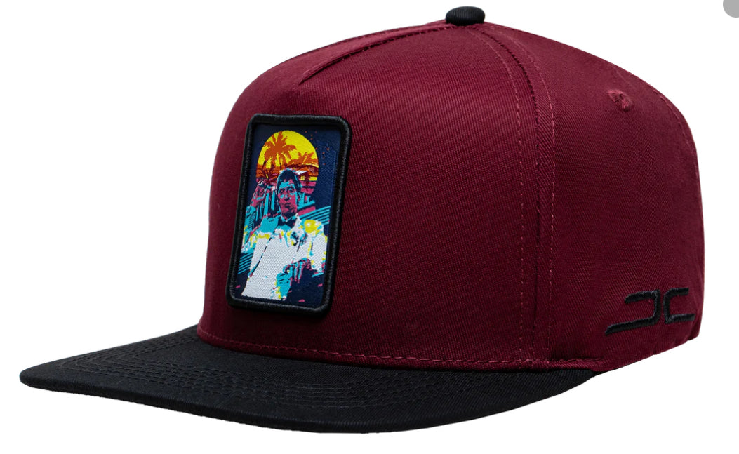 MIAMI VIBES BURGANDY