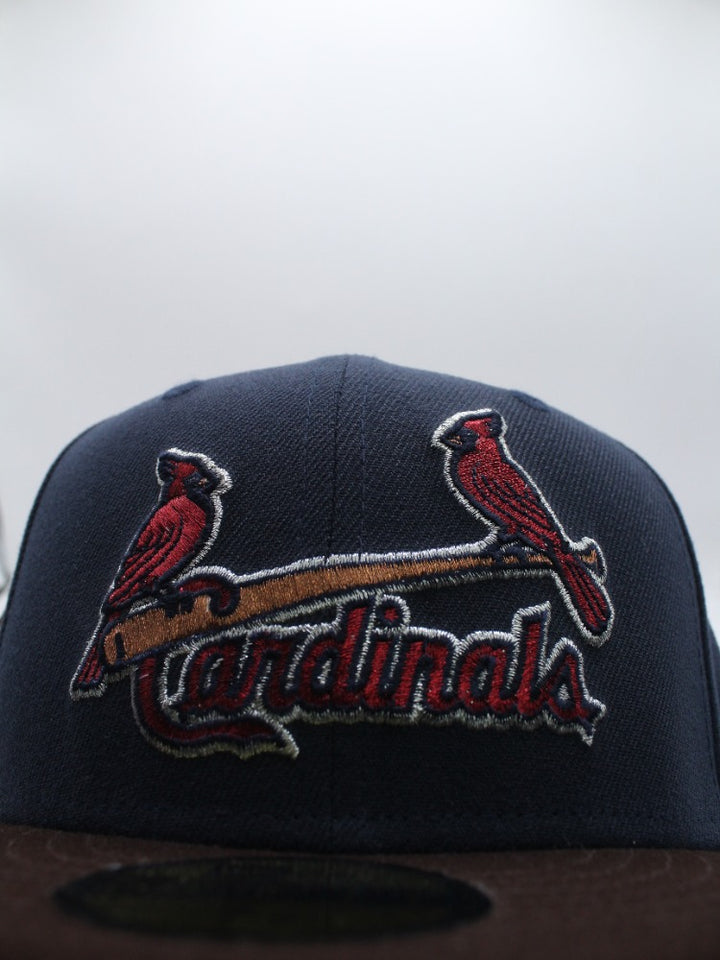 CARDINALS FINAL SEASON 2005 NAVY/BROWN