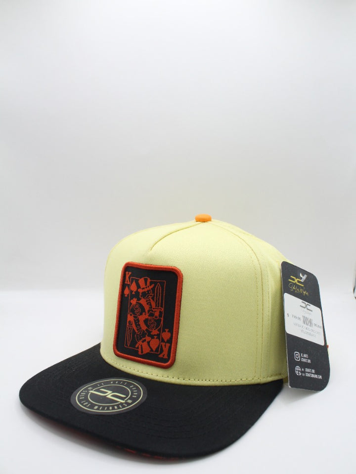 KING CARD YELLOW BLACK