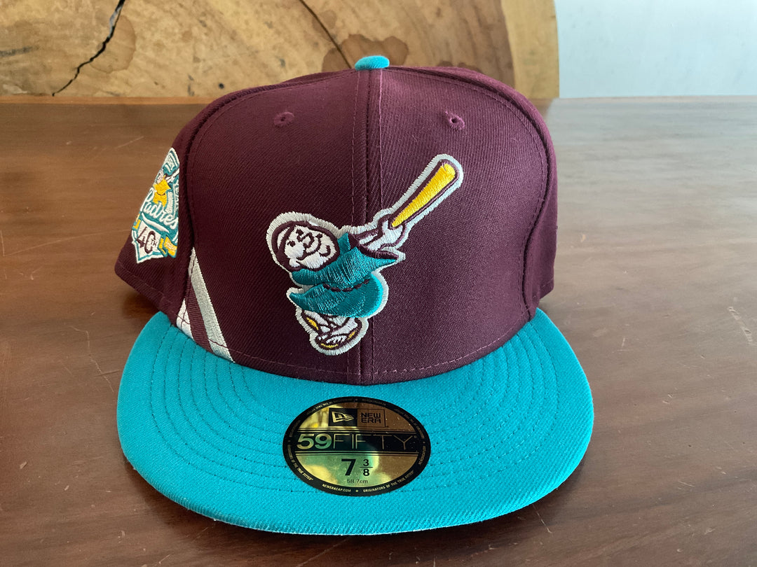 SD San Diego padres purple/green