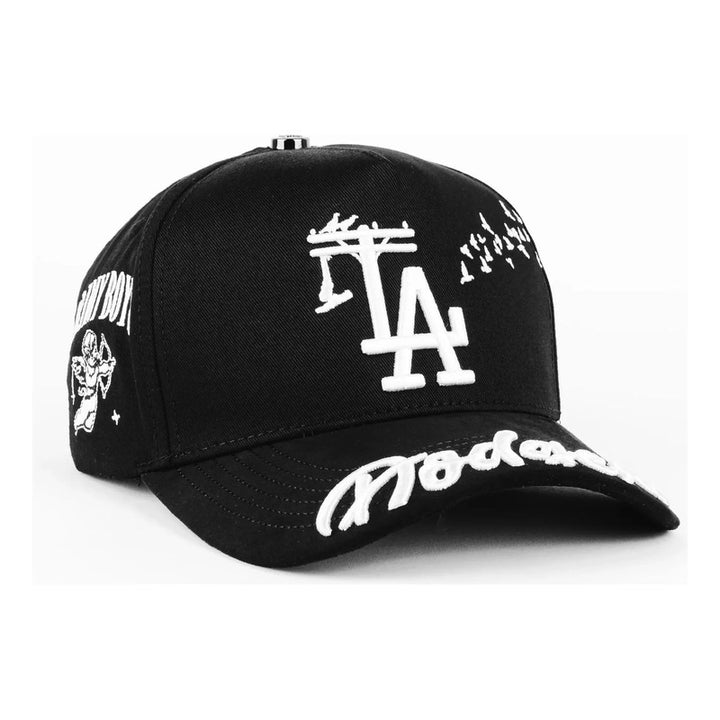 Gorra Wangel Caps West La Para Adulto, Color Negro Negro Unitalla