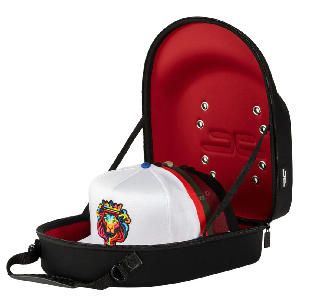 CAP CARRIER BLACK/RED