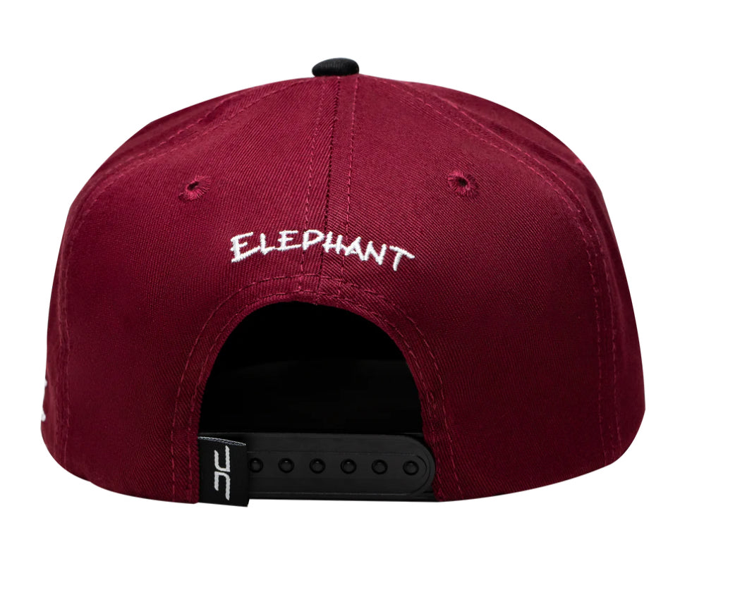 ELEPHANT BURGANDY