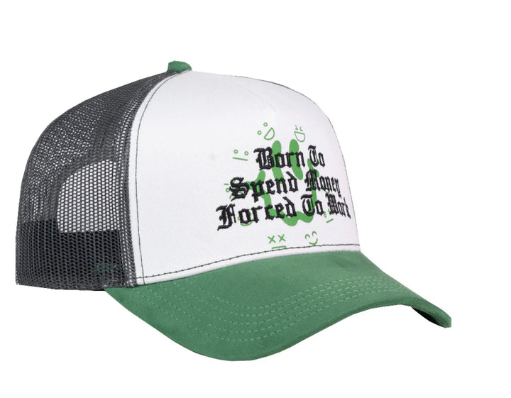 JC Sped Money White Green