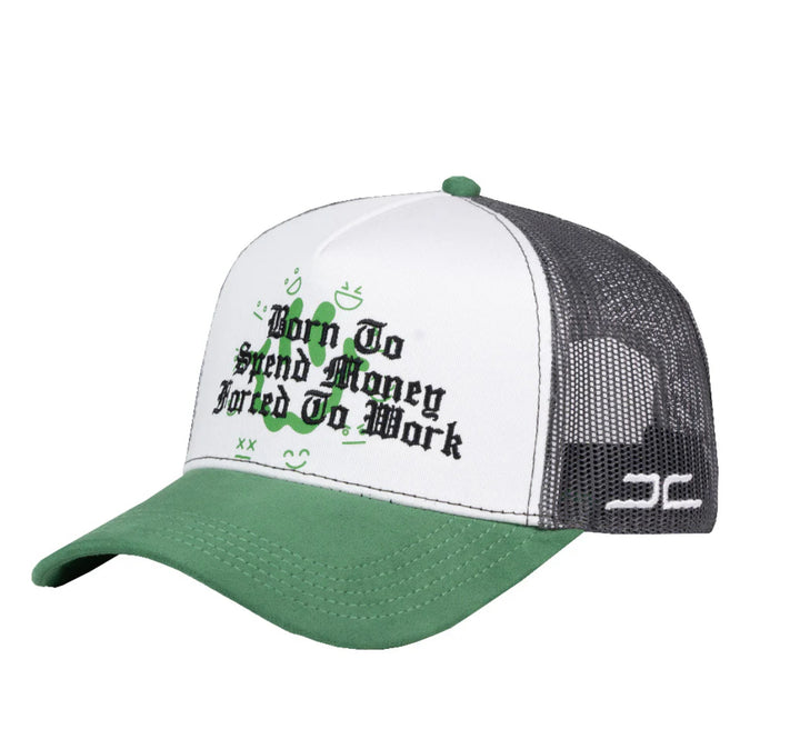 JC Sped Money White Green