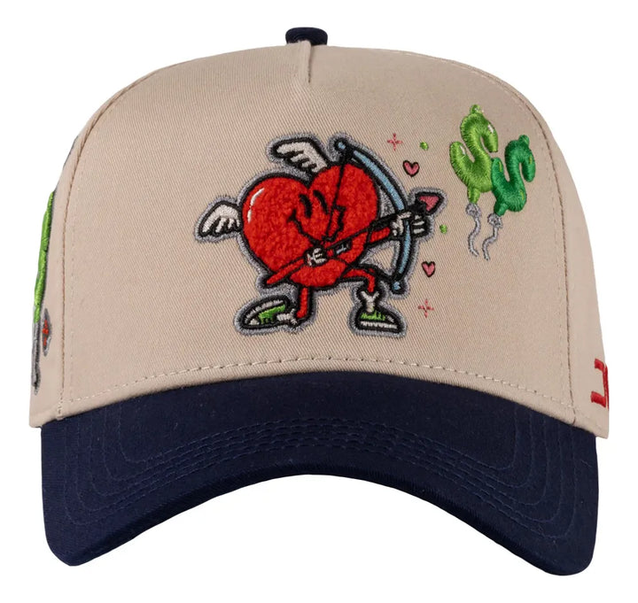 MONEY LOVE BEIGE/BLUE