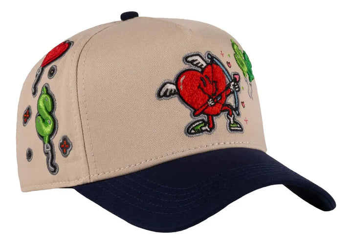 MONEY LOVE BEIGE/BLUE