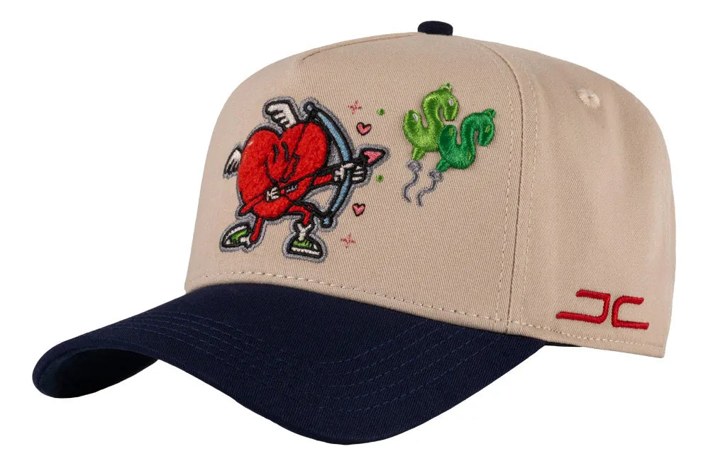 MONEY LOVE BEIGE/BLUE