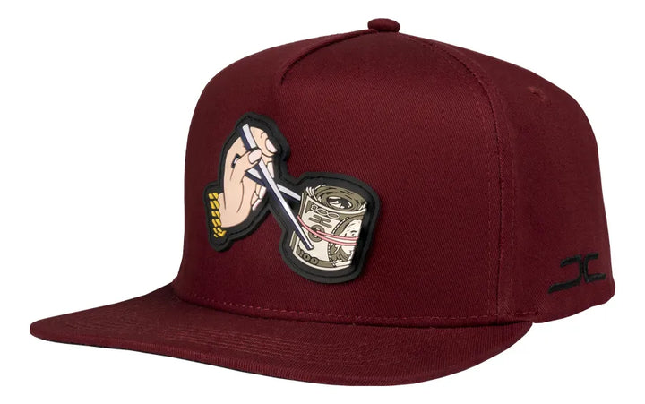 FOOD MONEY ROLL BURGANDY