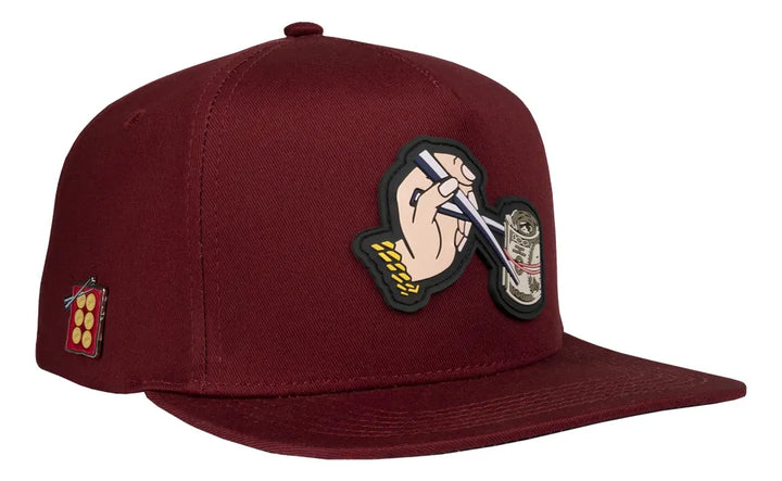 FOOD MONEY ROLL BURGANDY