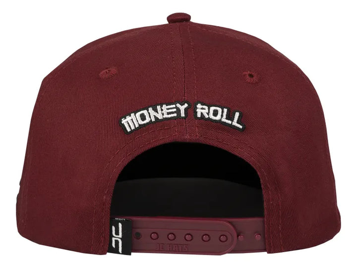 FOOD MONEY ROLL BURGANDY