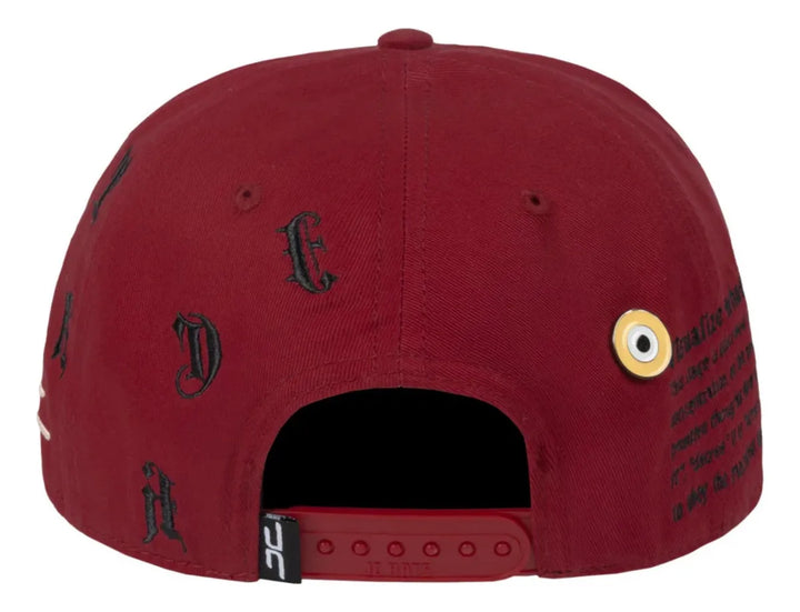 444 Burgundy/Black