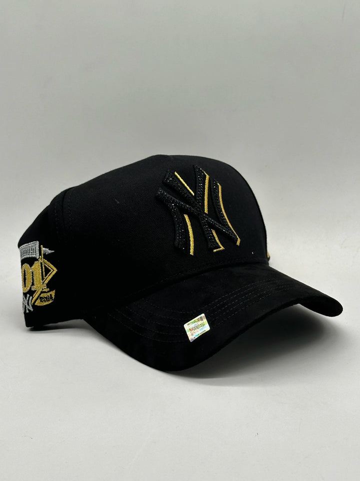 NEW YORK CRYSTAL GOLD KEVIN HATS