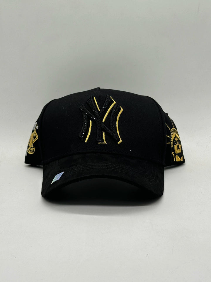NEW YORK CRYSTAL GOLD KEVIN HATS