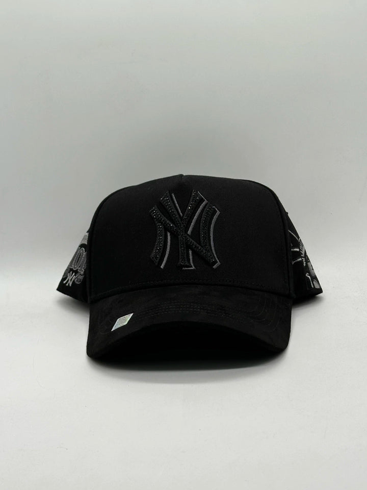 NY  CRYSTAL BLACK KEVIN HATS