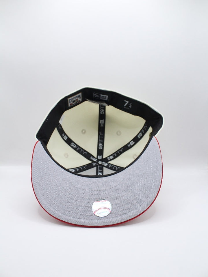 A´s ATLETICS WORLD SERIES 89 BEIGE/RED
